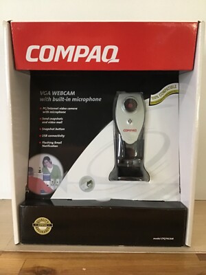 Compaq VGA Webcam Camera with built-in Microphone Model CPQ74CAM