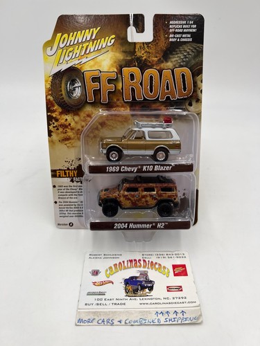 Johnny Lightning 2 Pack Off Road 1969 Chevy K10 Blazer