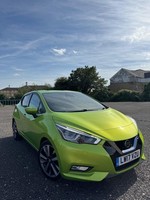 2017 Nissan Micra 0.9 IG-T Tekna 5dr HATCHBACK Petrol Manual