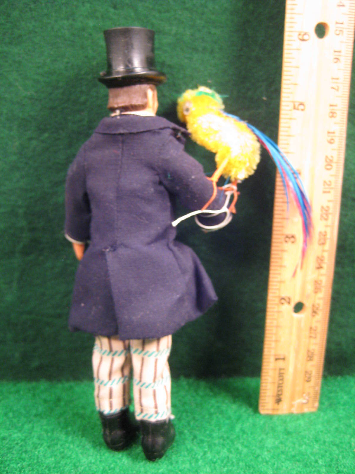 Vintage 1967 Mattel DR DOCTOR DOLITTLE & POLYNESIA PARROT Posiable Doll**WOW**