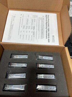 8pcs, Check Point NIY4438FRU CPAC-TR-1SX-B 1GE SFP-SX 1000BASE-SX 850nm MMF