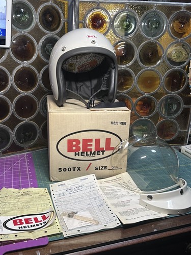 セキュリティ・セーフティ BELL 500TX vintage racing helmet