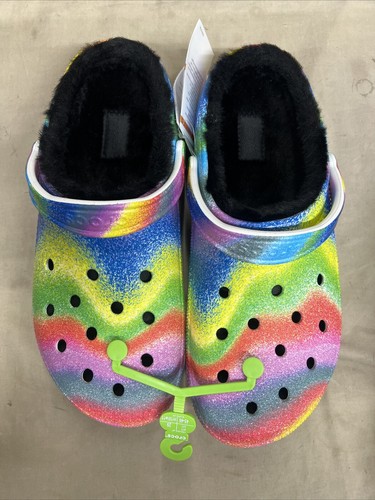◆CROCS◆ Public Classic Rainbow Dye Clog WTM 24SUCL208106 Amazon.com: Crocs 208106-94S-M2W4 Classic Rainbow Dye Clog