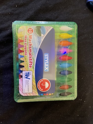 Wachsmalstifte Grüne Verpackung