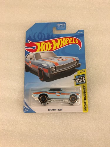 ホットウィール ★ 68 CHEVY NOVA ★ ZAMAC ★ ６台 Amazon.com: Hot Wheels Zamac '68 Chevy Nova 73/250, Rod