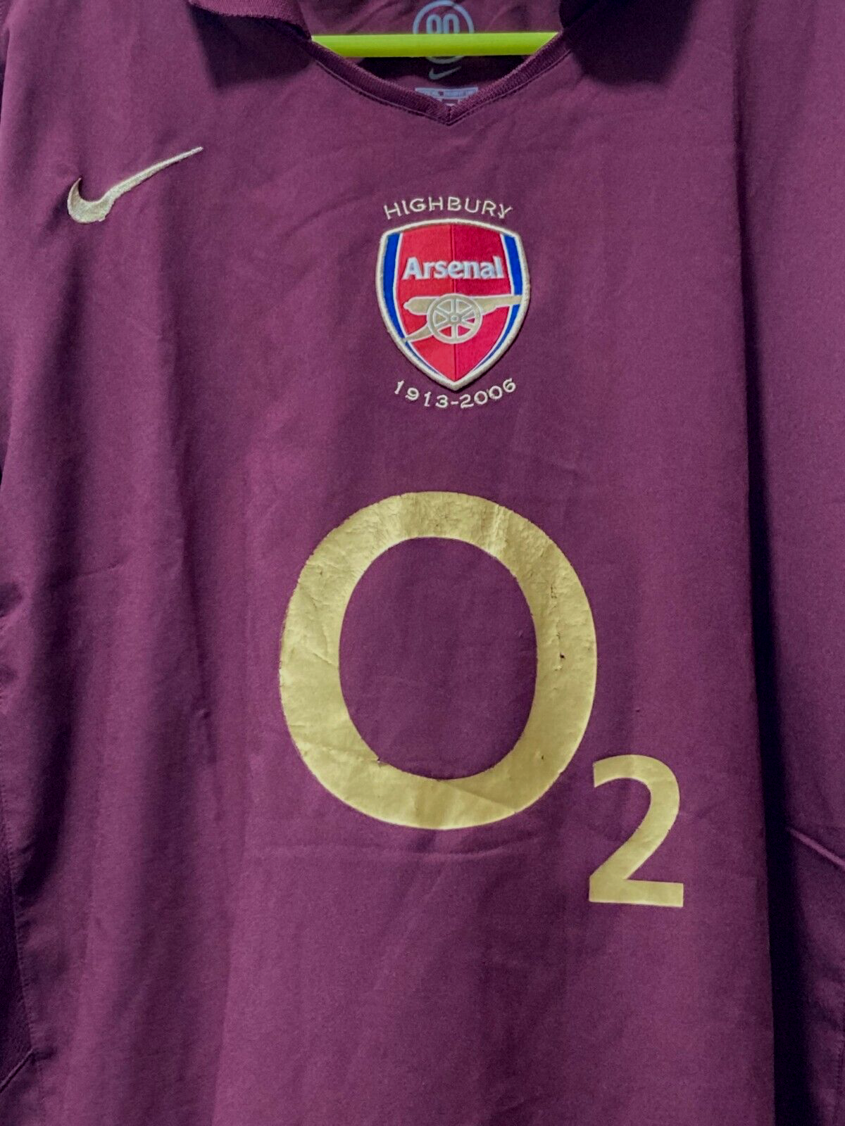 激レア】Arsenal HIGHBURY 1913-2006 記念ユニフォーム