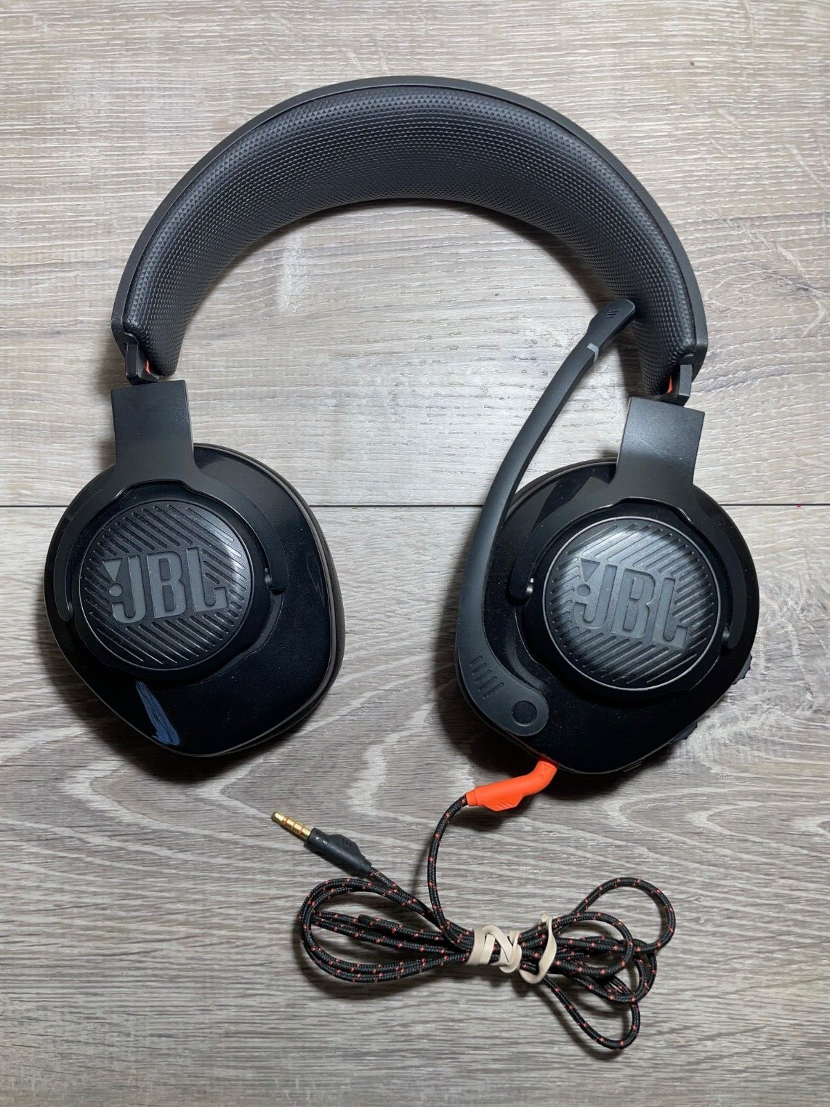 JBL Quantum 400 Wired Over-Ear Gaming Headphones Black