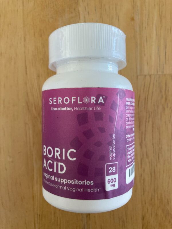 SEROFlora Vaginal Suppositories for Yeast Infection (28ct)