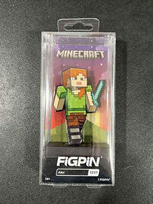 FIGPIN Minecraft ALEX Variant LE 500 2023 NYCC Comic Con Exclusive