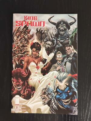 KING SPAWN #21 MARK BROOKS CONNECTING VARIANT 1