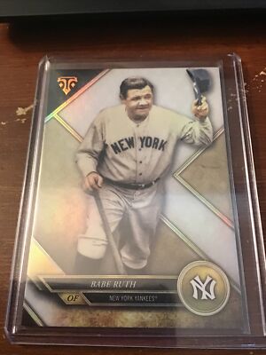 Babe Ruth 2017 Topps Triple Threads Base 