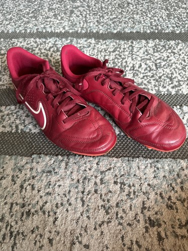 Nike Tiempo 5Y Cleats, Dark Red | eBay