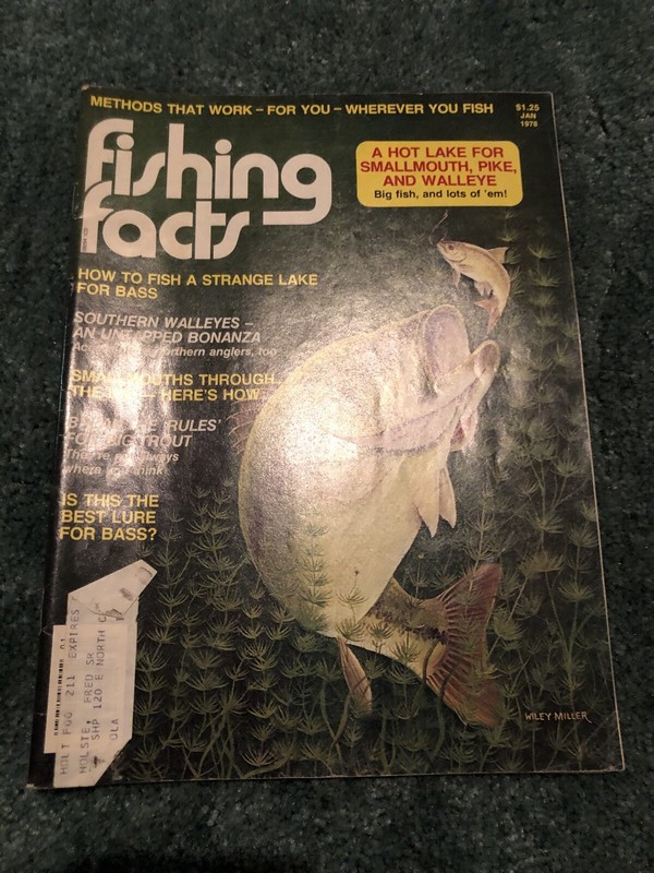 Vintage Lot of 3 Fishing Facts Magazine 1978 Jan Feb March eBay