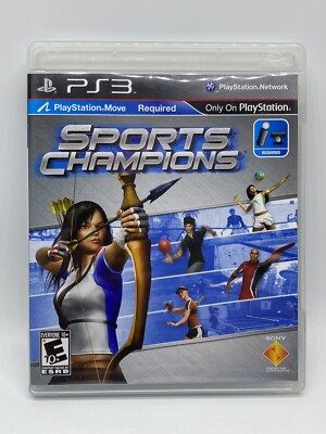 SPORTS CHAMPIONS Sony PlayStation 3 Game Tested & Working