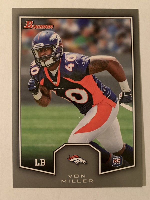 Von Miller Football Card Database Newest Products will be shown first in the results 50 Per Page