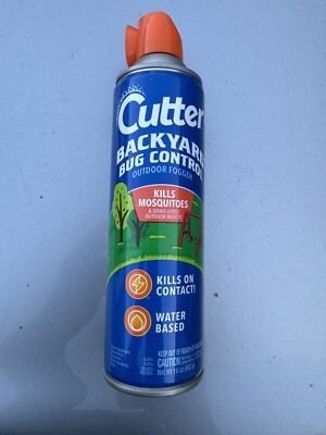 Cutter Backyard Bug Control / Mosquito Bug Insect Killer Fog Spray 16 oz