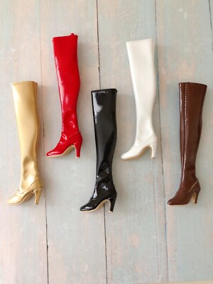 Tall boots-1/6 Fashion Royalty FR/FR2/Poppy Parker/Misaki/Made to Move doll