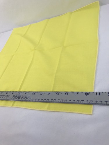 VTG Bright Yellow Cloth Napkins Set of 4