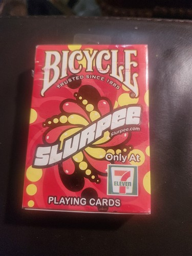 Bicycle Playing Cards Deck of 7-Eleven 7-11 Slurpee Playing Cards
