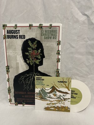 August Burns Red Christmas Show Poster with 7  Vinyl