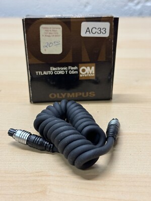Olympus Electronic Flash TTL AUTO CORD  0.6m (AC33)