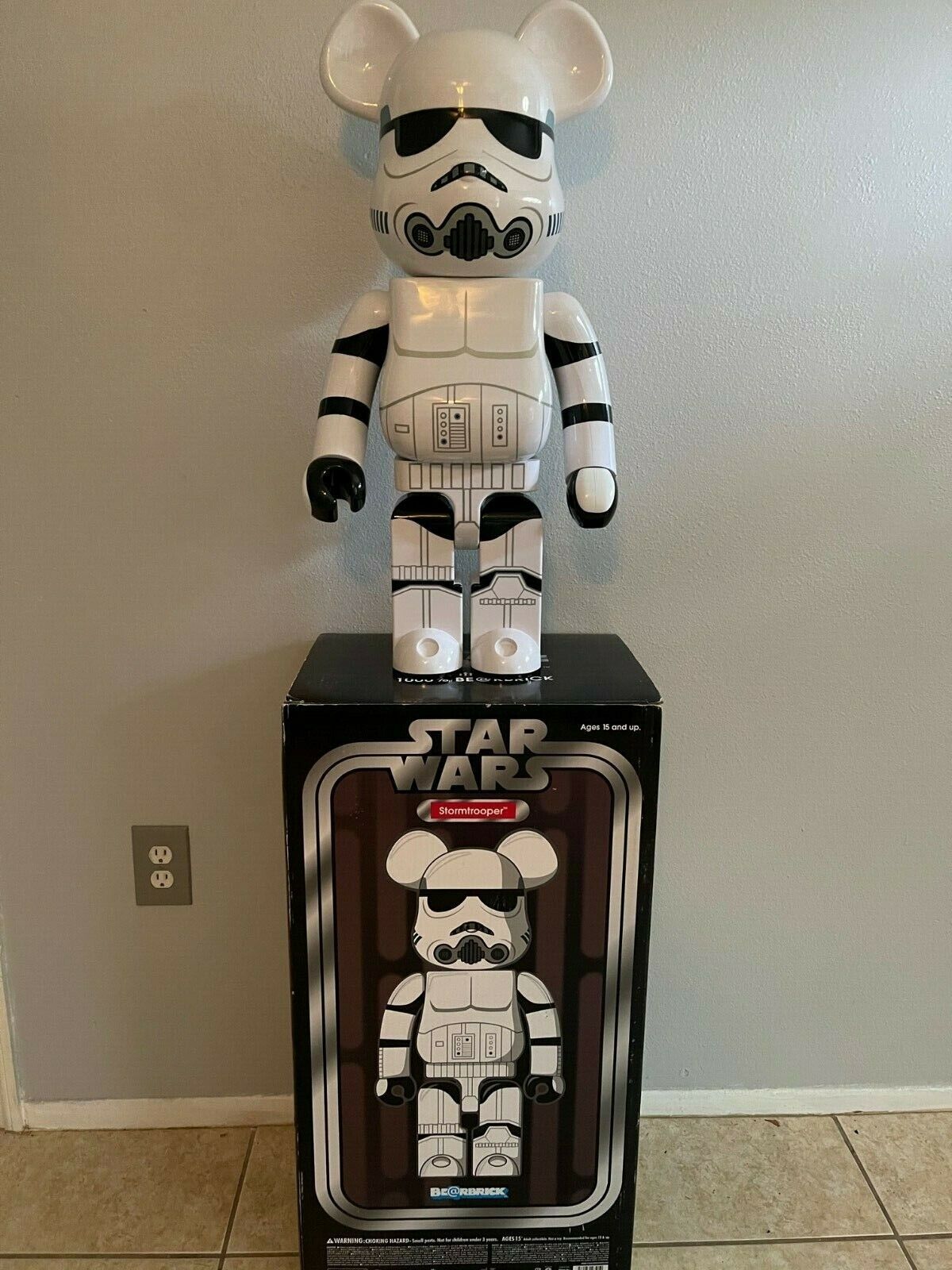 Star Wars Stormtrooper 1000% Be@rbrick Bearbrick **SHIPS Star Wars Stormtrooper 1000% Be@rbrick Bearbrick **SHIPS