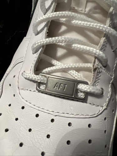 air force 1 metal tag silver