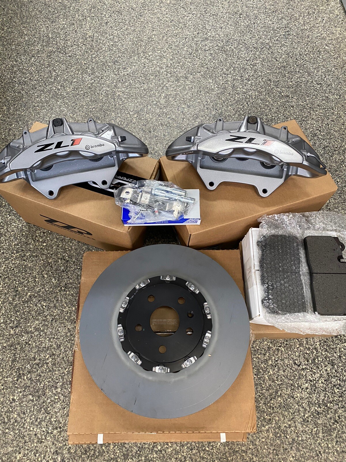 2016+ Chevy Camaro ZL1 Brembo Front 6 Piston Brake Upgrade Kit eBay