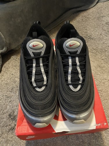 Size 9.5 - Nike Air Max 97 QS Metallic Silver 2018 Size 9.5 - Nike Air Max 97 QS Metallic Silver 2018