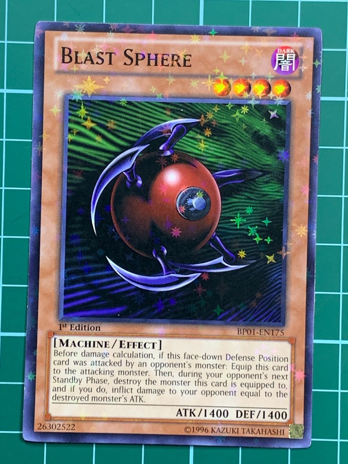 Blast Sphere BP01-EN175 Starfoil Rare 1st Edition Yugioh