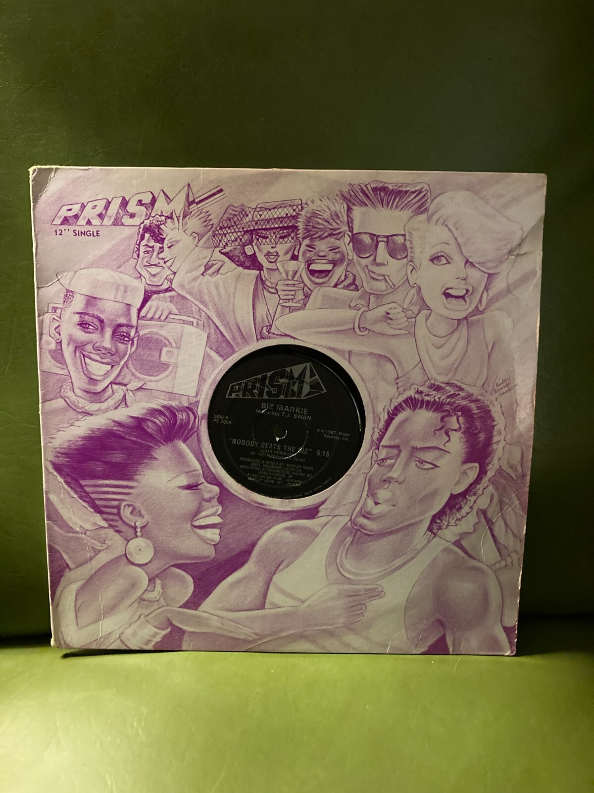 米12” Biz Markie, TJ Swan Nobody Beats The Biz PS2009 Prism /00250 Biz Markie Featuring T.J. Swan – Nobody Beats The Biz