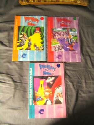 3 INVADERS FROM HOME # 2 , 4 , 5  PIRANHA PRESS 1990 COPPER AGE COMIC BOOKS LOT