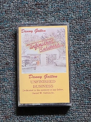 Danny Gatton – Unfinished Business CASSETTE 1989 - NRG Records – ca9
