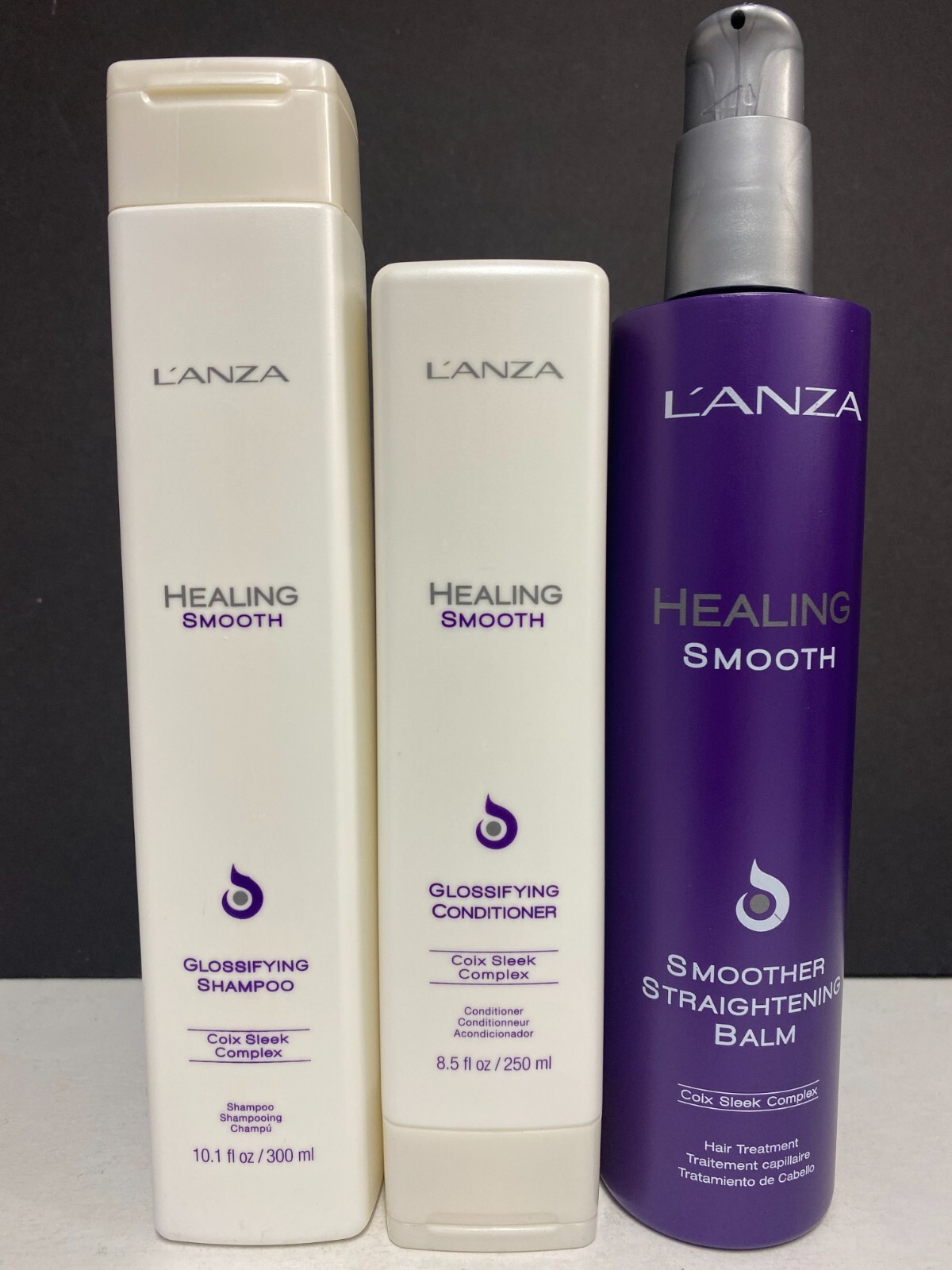 L'ANZA Healing Smooth Glossifying Shampoo, Conditioner