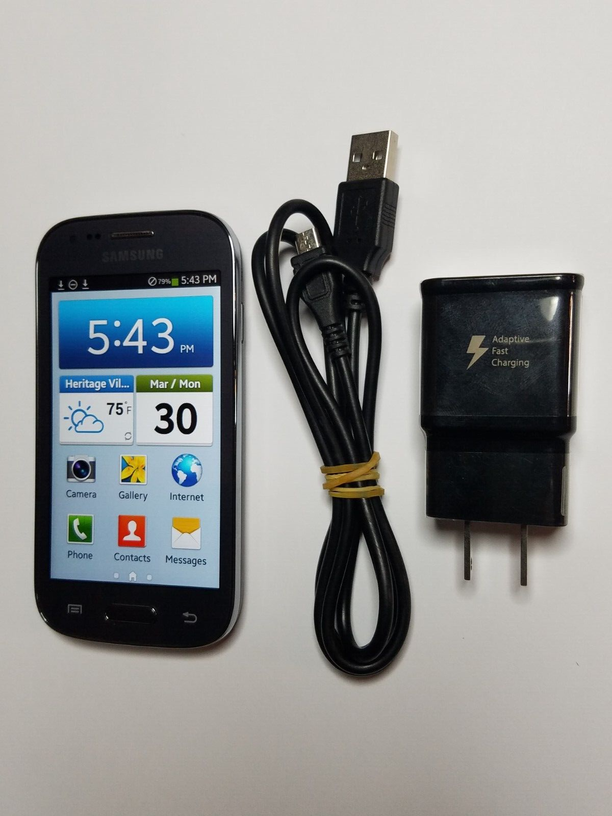 Samsung Jitterbug Galaxy Stardust SM-S766C TracFone Smartphone 3G