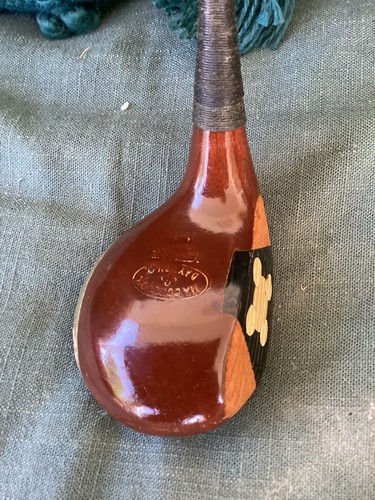 ANTQ REFINISHED MacGregor Yardsmore Inlay A-1 Fancy Face Driver Golf
