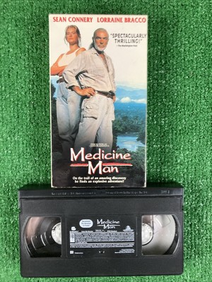 Medicine Man (VHS 1992) Sean Connery, Lorraine Bracco Video Cassette Tape