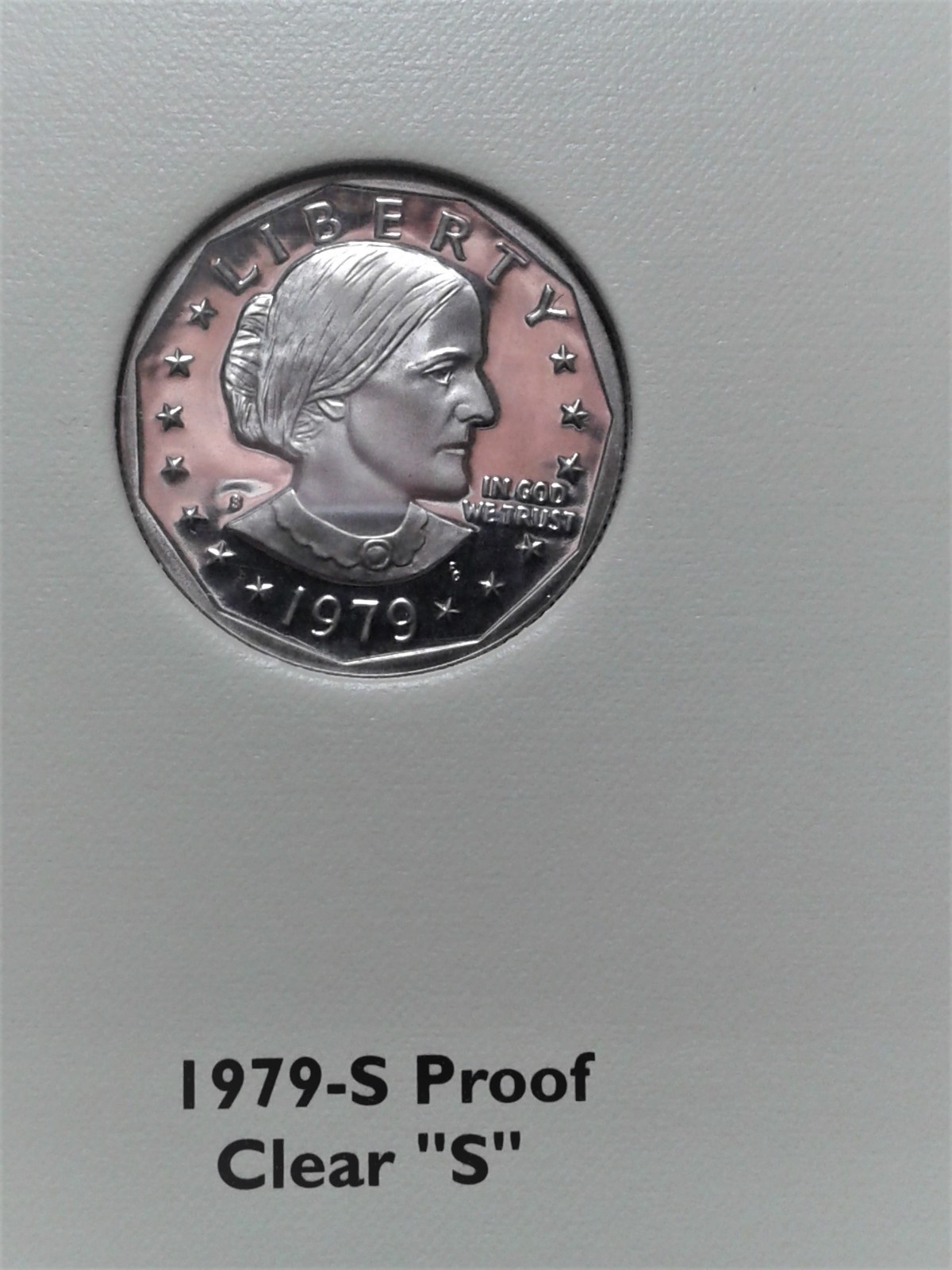 Susan B.Anthony Dollars Complete Set in a Littleton Album 18 coins 1979-1999 BU.