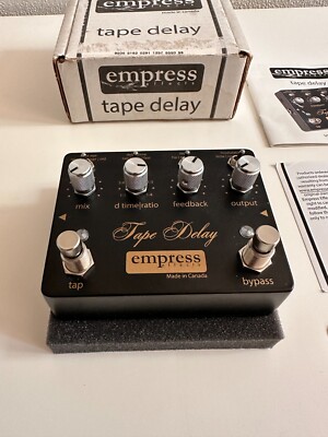 Empress Tape Delay True Bypass Trails Analog Dry Guitar Effects Pedal - OPEN BOX