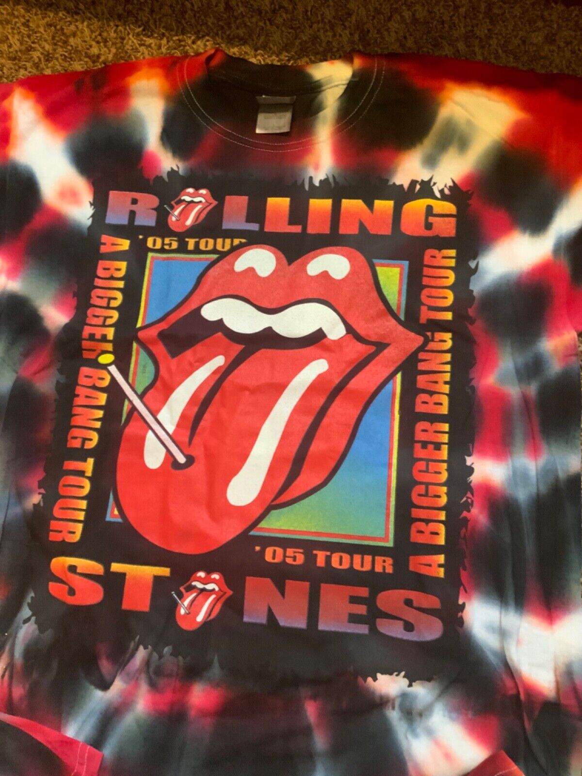 Rolling Stones Bigger Bang 2005-2006 Concert T-Shirt NWOT L Rolling Stones Bigger Bang 2005-2006 Concert T-Shirt NWOT L