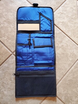 L.L. Bean Personal Organizer HANGING TOILETRY BAG MEDIUM - Royal Blue