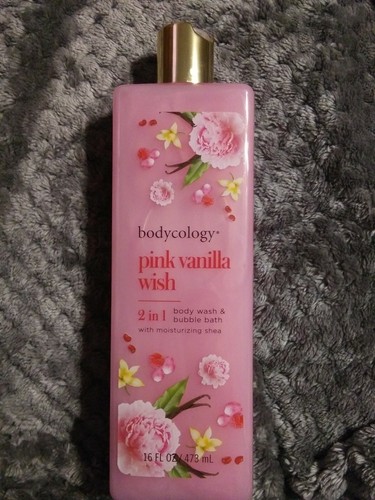 Bodycology Pink Vanilla Wish 2-in-1 Body Wash & Bubble Bath