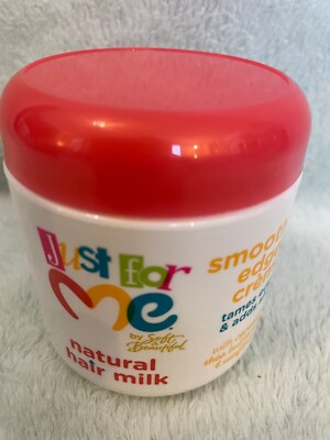 Just for Me Natural Hair Milk Smoothing Edges Creme, Tames Edges & Adds Shine...