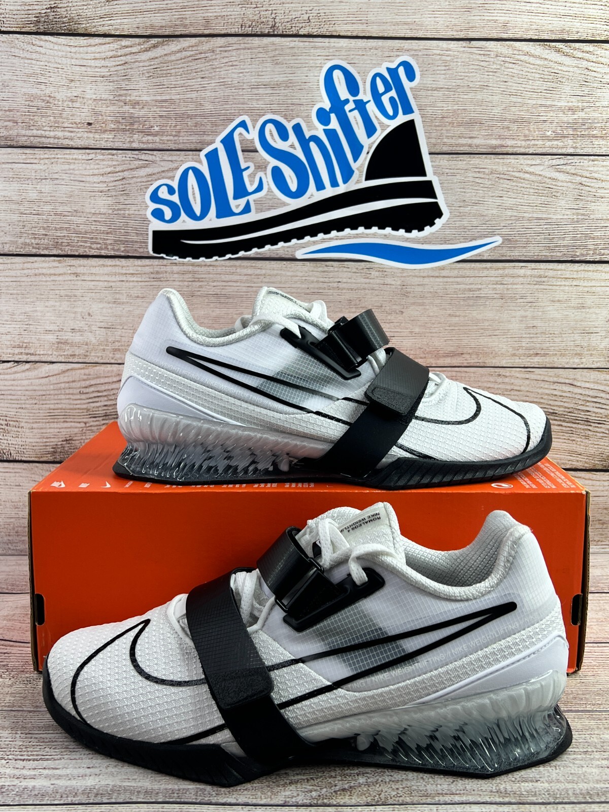 ◆Nike◆ Romaleo 4 Weightlifting Shoe CD3463-101 Nike Romaleos 4 Weightlifting Shoes White Black CD3463-101