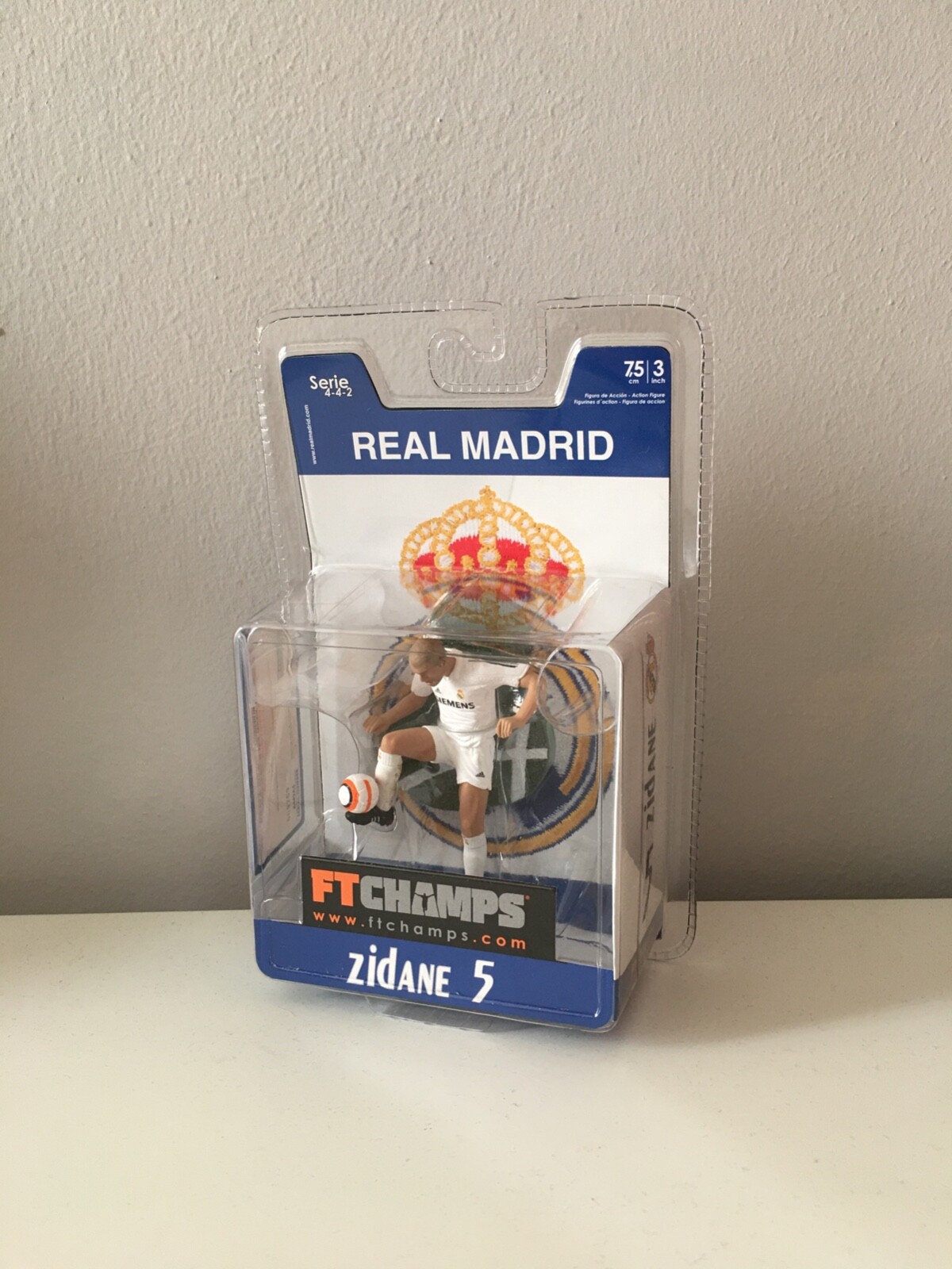 未開封 FTCHAMPS ZIDANE 10 ジダン フィギュア インテリア FTCHAMPS ☆ ZIDANE 10 ジダン