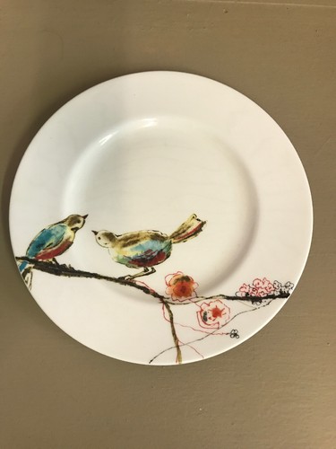 NEW LENOX CHIRP 6 PIECE SET. SQUARE AND ROUND PLATES INCLUDED.