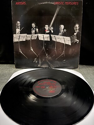 Kansas - Drastic Measures - CBS Records Pressing BL-38733