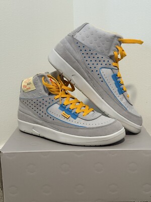 Air Jordan 2 Hi x Union Grey Fog