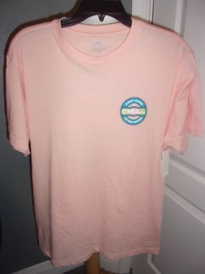 O'neill Men's Pink Ripple T-Shirt Size Large New