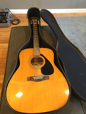 Yamaha Acoustic Guitar FG300A  Good Condition with case